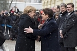07. Februar 2017 Premierministerin Beata Szydło  traf sich mit Kanzlerin Angela Merkel: Polen und Deutschland haben eine große Verantworten in Anbetracht des Wandels innerhalb der Europäischen Union.